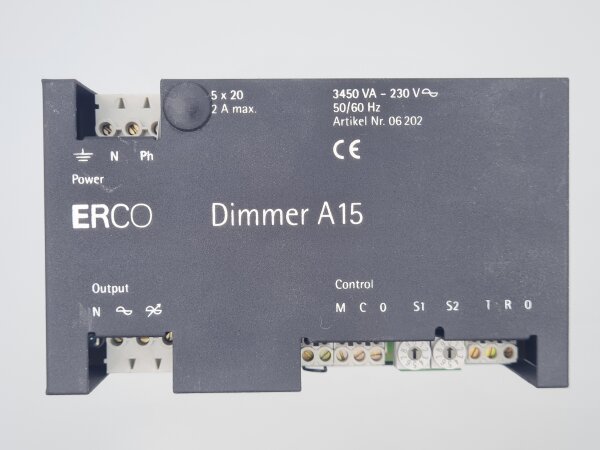 ERCO Lichtsteuerung Dimmer A15 3450VA 230V 06 202