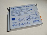 POWERTRONIC PTi 70/220-240 S Universal Electronic Ballast for HM-Lamps